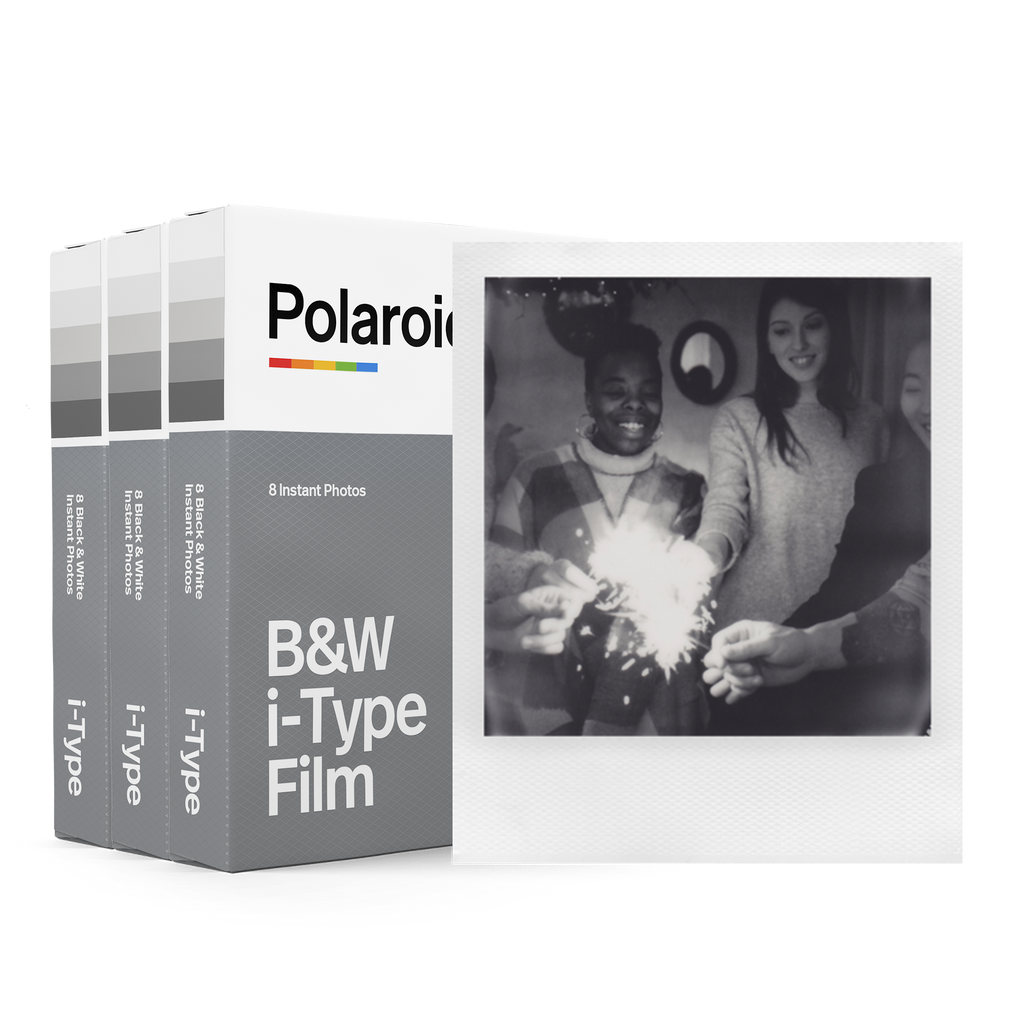B&W i‑Type Film Three Pack - For New Polaroid Cameras – Polaroid UK